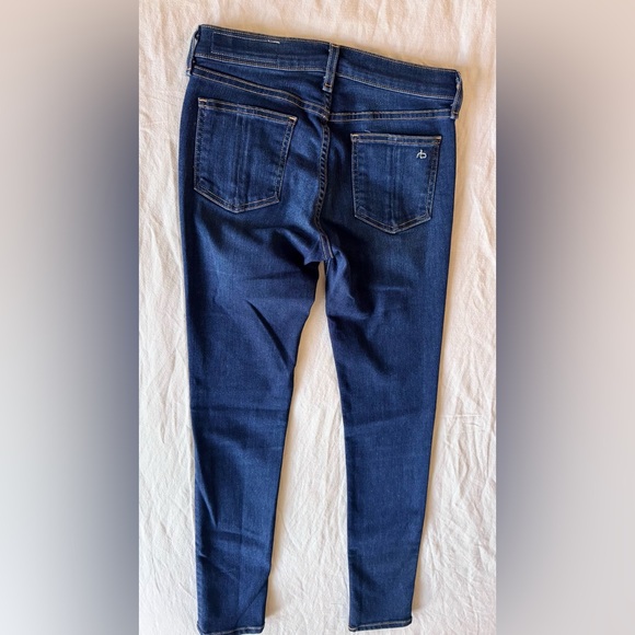 RAG & BONE Ankle Dark Blue Skinny Jeans #A - Picture 6 of 14